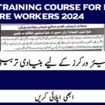 Basic Training Course for Family Welfare Workers 2024