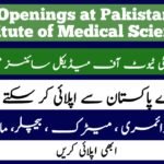 Job Openings at Pakistan Institute of Medical Sciences 2024