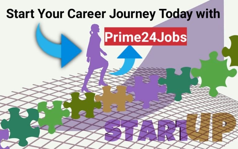 "Start Your Career Journey Today with Prime24Jobs"